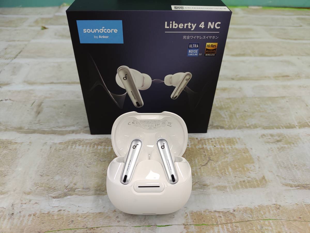 電2471-308♪②【60】 soundcore Anker Liberty 4 NC ホワイト