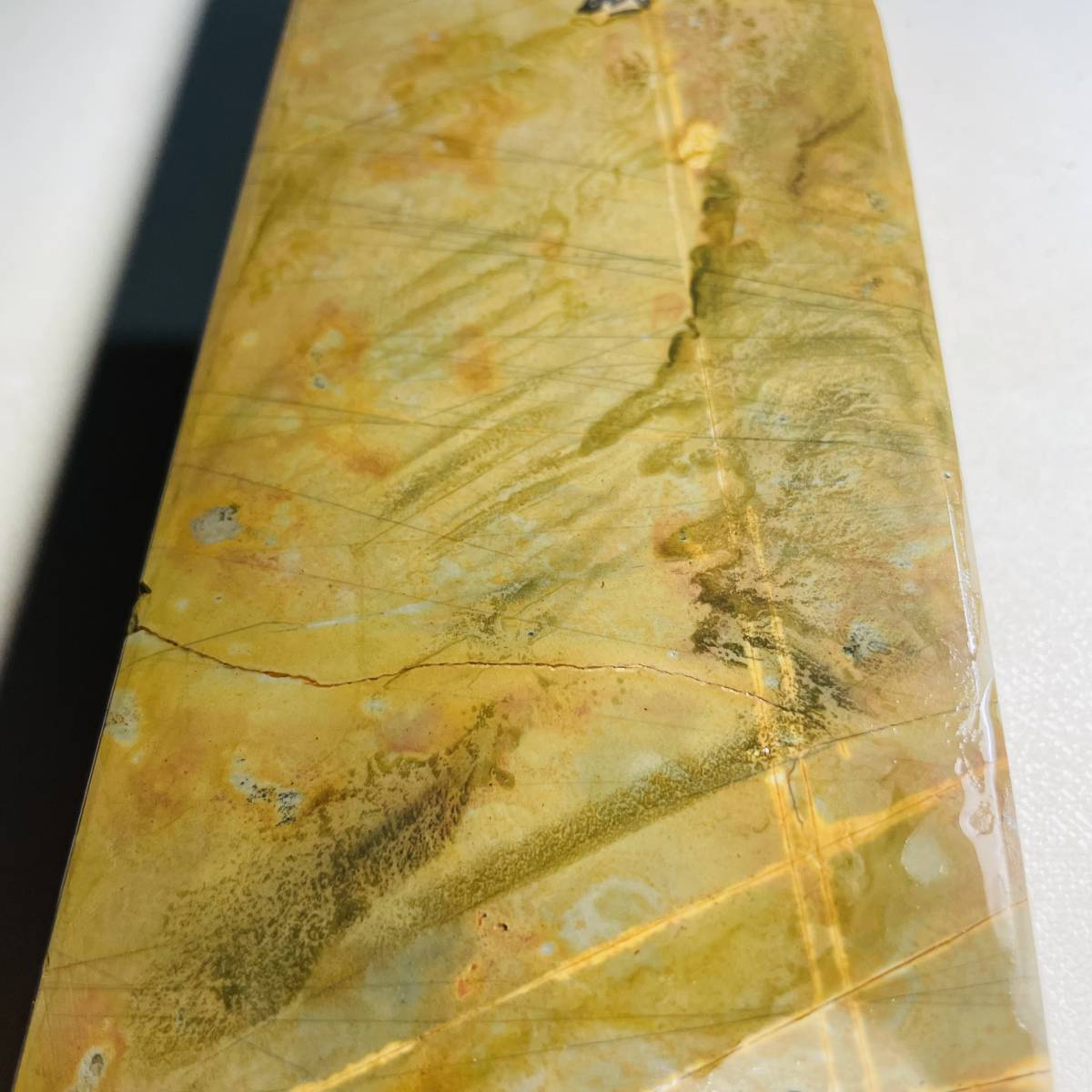 天然砥石 正本山 中山 巣板 1150g 二級品 仕上げ砥石 加藤鉱山 ／ 鉋