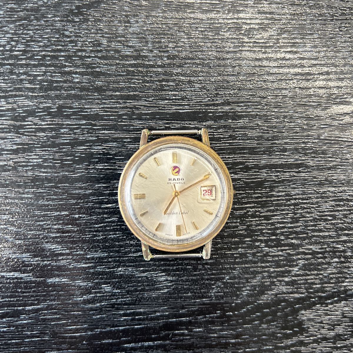RADO 25 JEWELS Golden Label 腕時計 water sealed - 卸売り