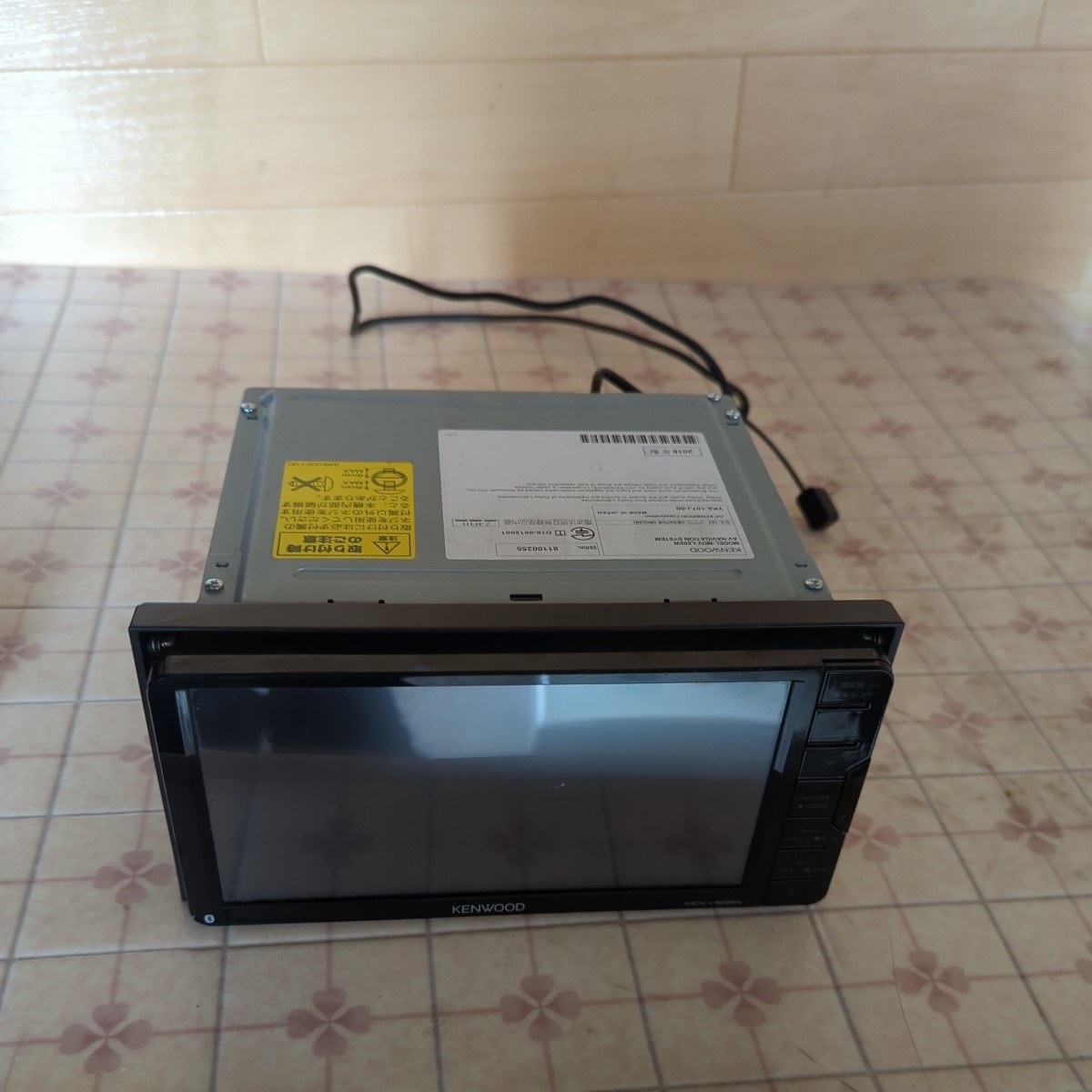 ケンウッド(KENWOOD) 彩速ナビ MDV-L505W 動作未確認ジャンク KENWOOD