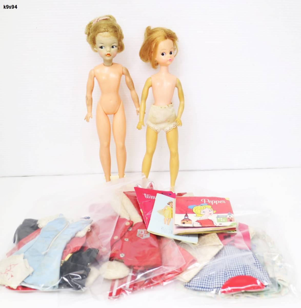 K9s94 着せかえ人形 タミーちゃん ペパーちゃん タカラトミー 変色劣化