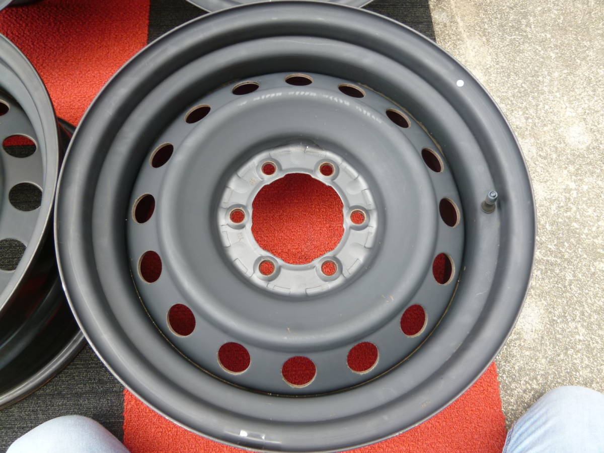 トヨタ FJクルーザー 鉄ホイール 17x7.5J PCD 139.7 6H スチール 