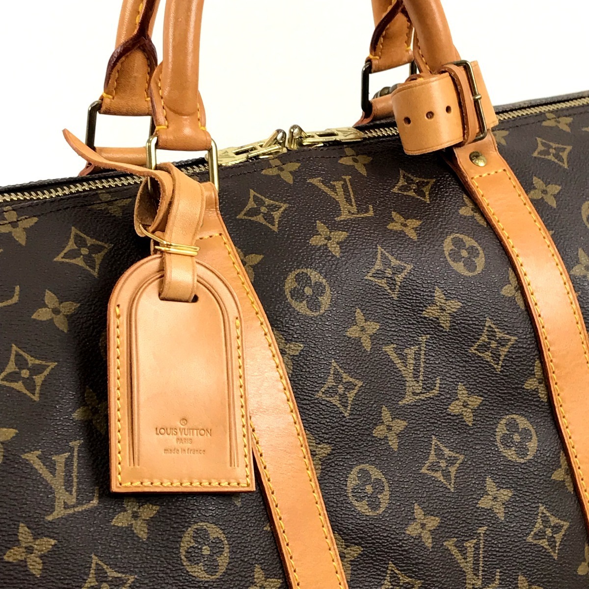 $$ LOUIS VUITTON ルイヴィトン モノグラム エクリプス キーポル 60　ボストンバッグ M41422 やや傷や汚れあり