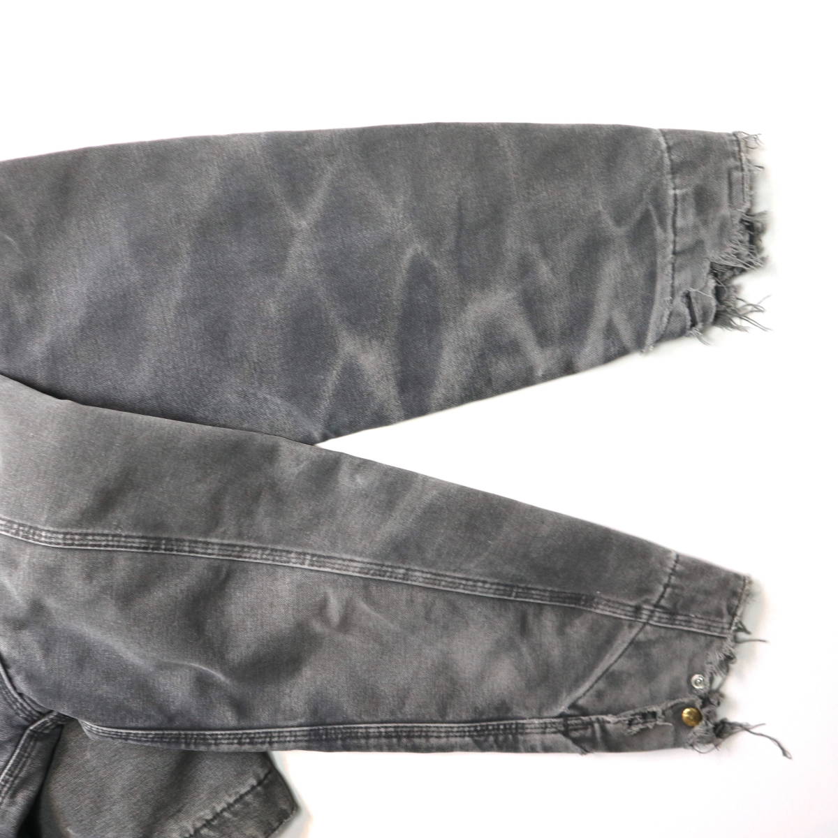 ボロ 希少色 Carhartt デトロイトジャケット グレー 野村訓市 
