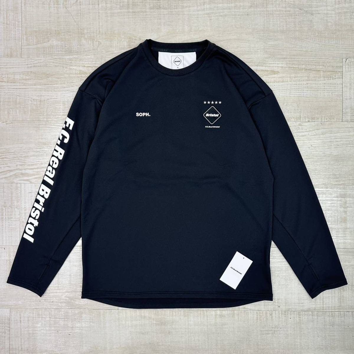 23aw 2023 試着程度 F.C.Real Bristol FCRB L/S TEAM PRACTICE TOP