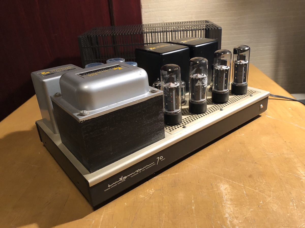 LUXMAN MQ70 ラックスマン 真空管アンプ パワーアンプ 動作品 - LUXMAN