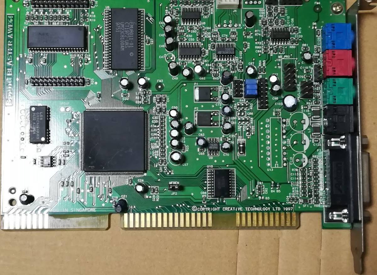 ジャンク Sound Blaster AWE64 Gold サウンドカード