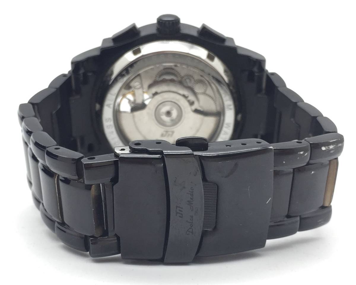 動作品【 Dolce Medio 自動巻き 腕時計 DM-8014SS 】ドルチェメディオ