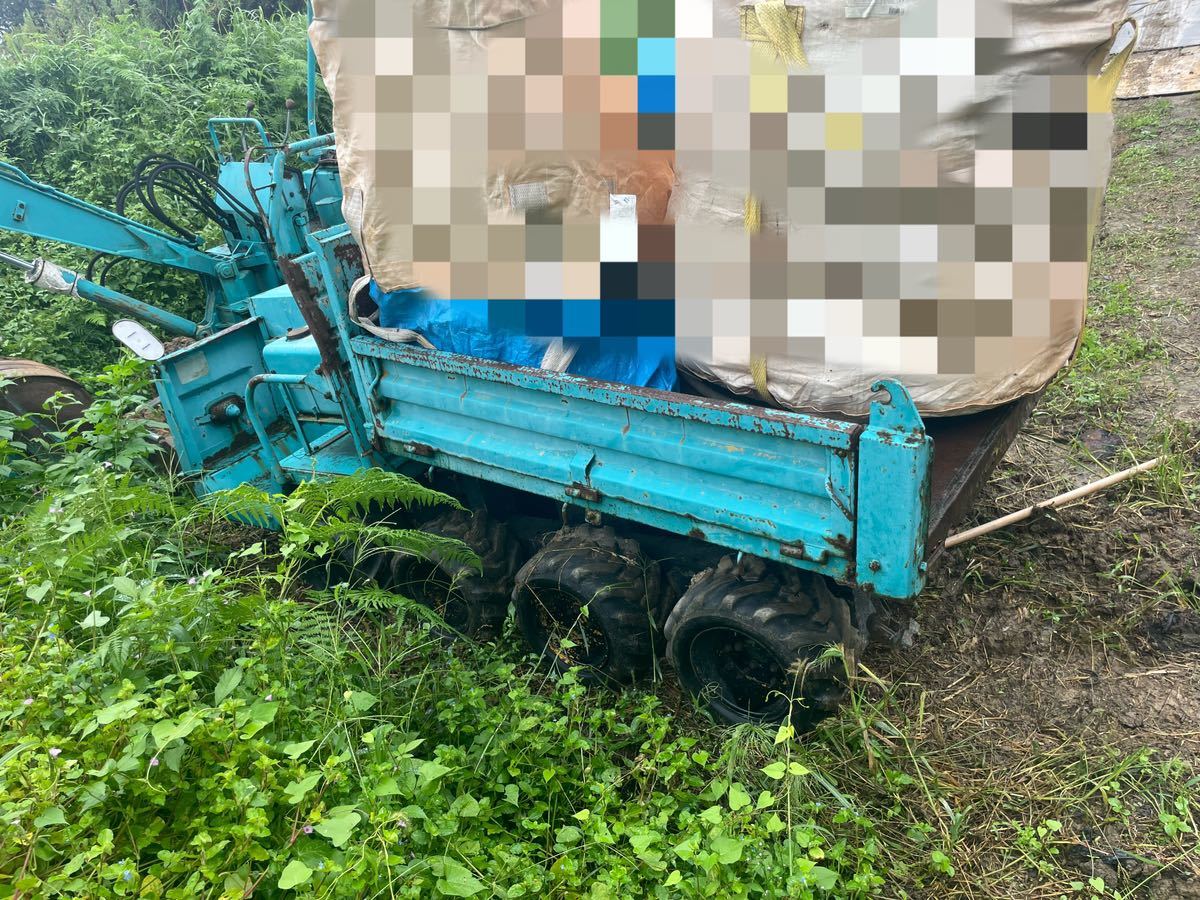 ヤンマーホイルキャリア YFW18ダンプ運搬車 動作確認 直接引き取り可能 