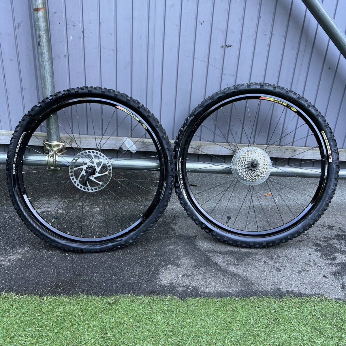 B1212 MAVIC X223 DISCホイール タイヤホイールディスク前後セット 26 