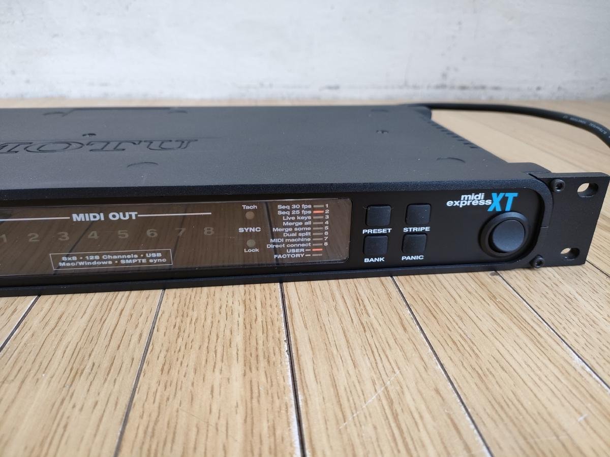 MOTU モツ MIDI EXPRESS XT MIDIインターフェース☆現状品【TB