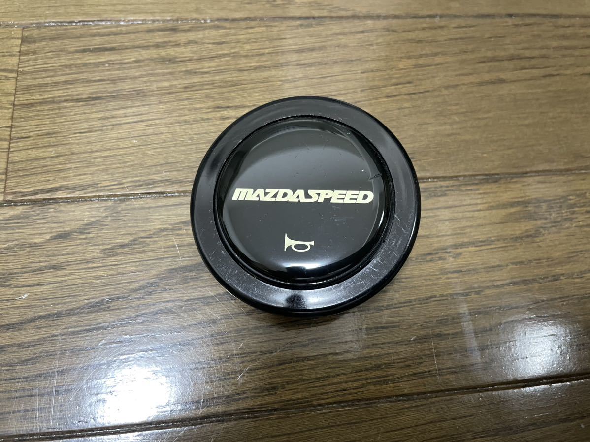 当時物！マツダスピードホーンボタン ！MAZDASPEED 本物！ ホーン