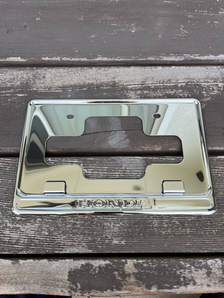 HONDA 旧車 cb750four cb400four ナンバープレート枠