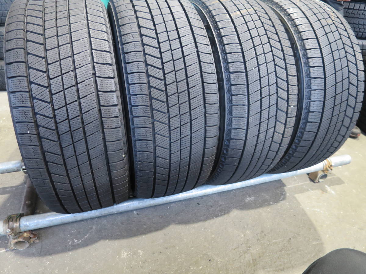 21年製美品 245/45R18 2本と 225/50R18 2本◆ブリヂストン BLIZZAK VRX3◆ 4本 B938 スタッドレス