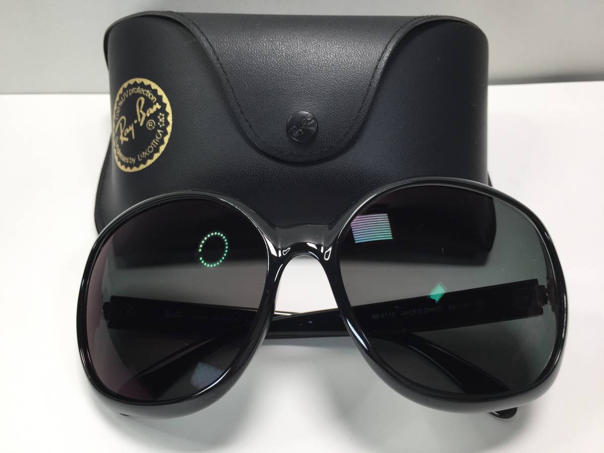 パケプラ無料】正規美品 RayBan レイバン RB4113 JACKIE OHH