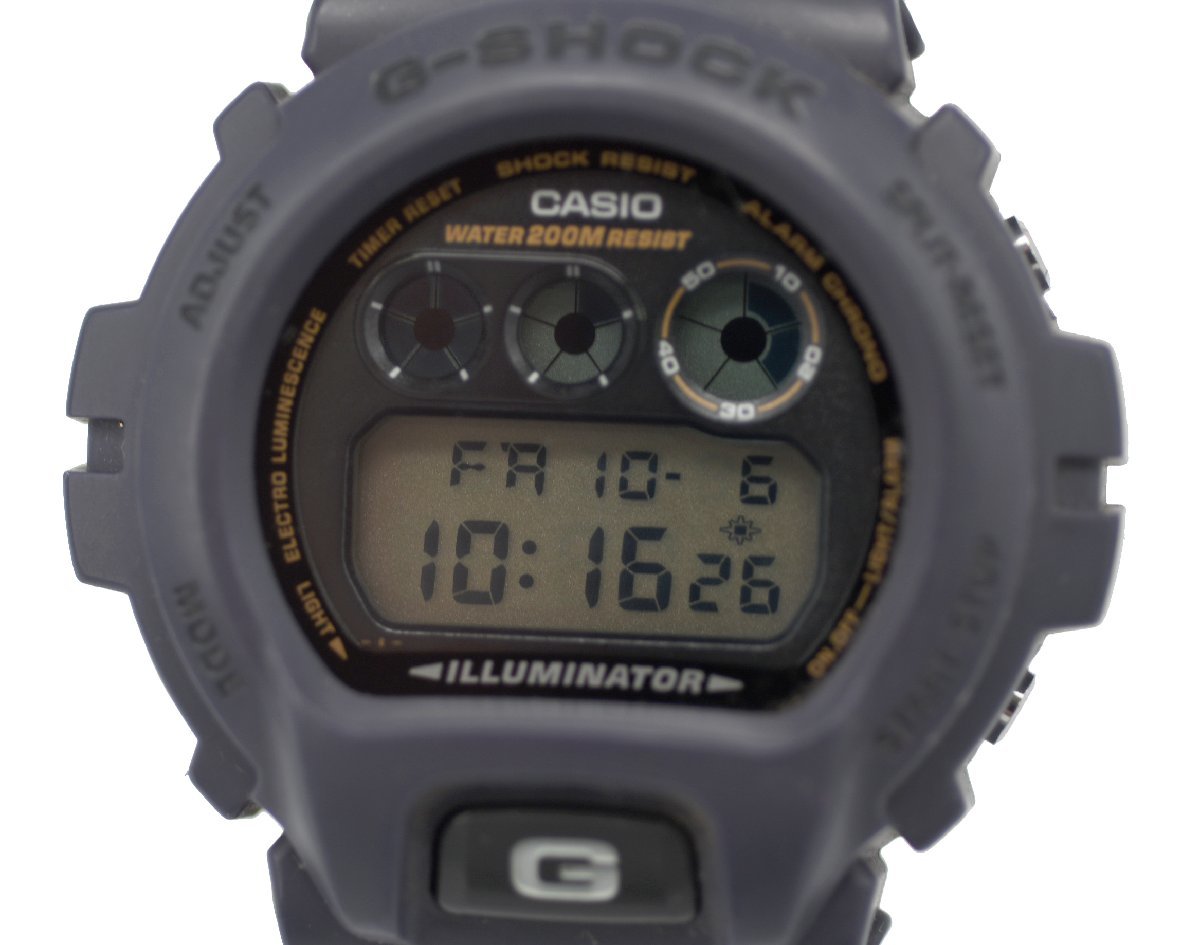 中古品] 稼働品【CASIO】カシオ G-SHOCK DW-069 ネイビーカラー バック 
