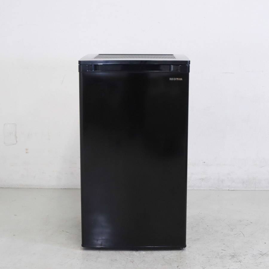 ☆22年製 アイリスオーヤマ☆60L 冷凍庫 IUSD-6B-B 右開き ブラック 2