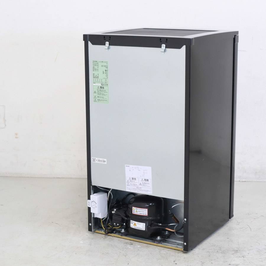 ☆22年製 アイリスオーヤマ☆60L 冷凍庫 IUSD-6B-B 右開き ブラック 2