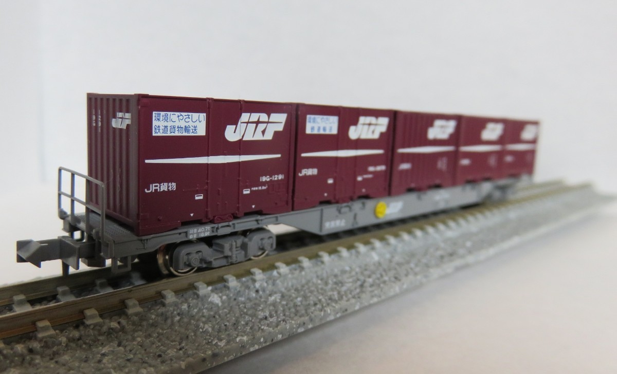 未走行】KATO コキ106 572 19G TOMIXコンテナ 異番号 5個付 新品同様  