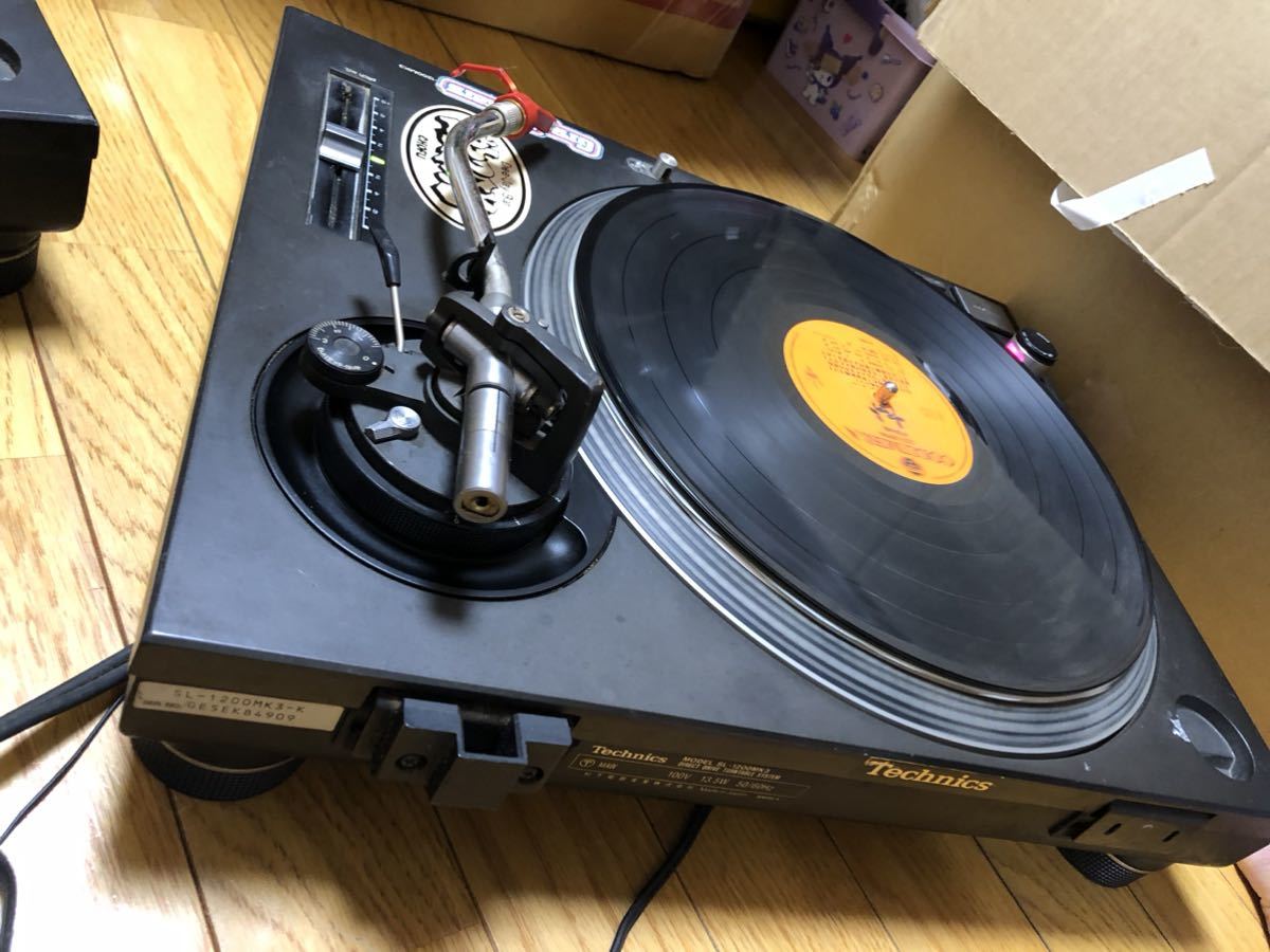 レコードプレーヤー Technics SL-1200MK3｜パナソニック、テクニクス