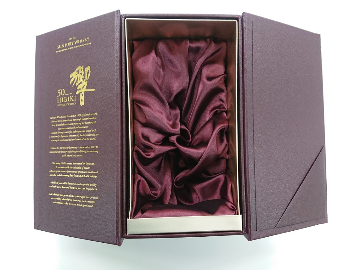 サントリー 響30年 空箱 空箱 30年 響 空瓶の 2025年