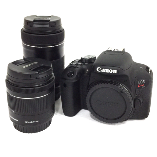 1円 CANON EOS kiss X9i ZOOM LENS EF-S 18-55mm 1:4-5.6 IS STM 他