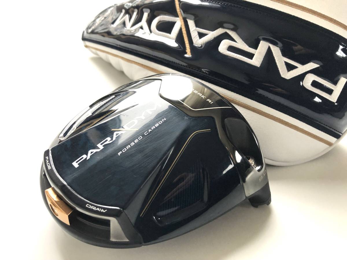 キャロウェイ パラダイム PARADYM 9.0° ドライバー ヘッド 単体 HC付 日本仕様 ヘッドのみ　※拡大画像あり