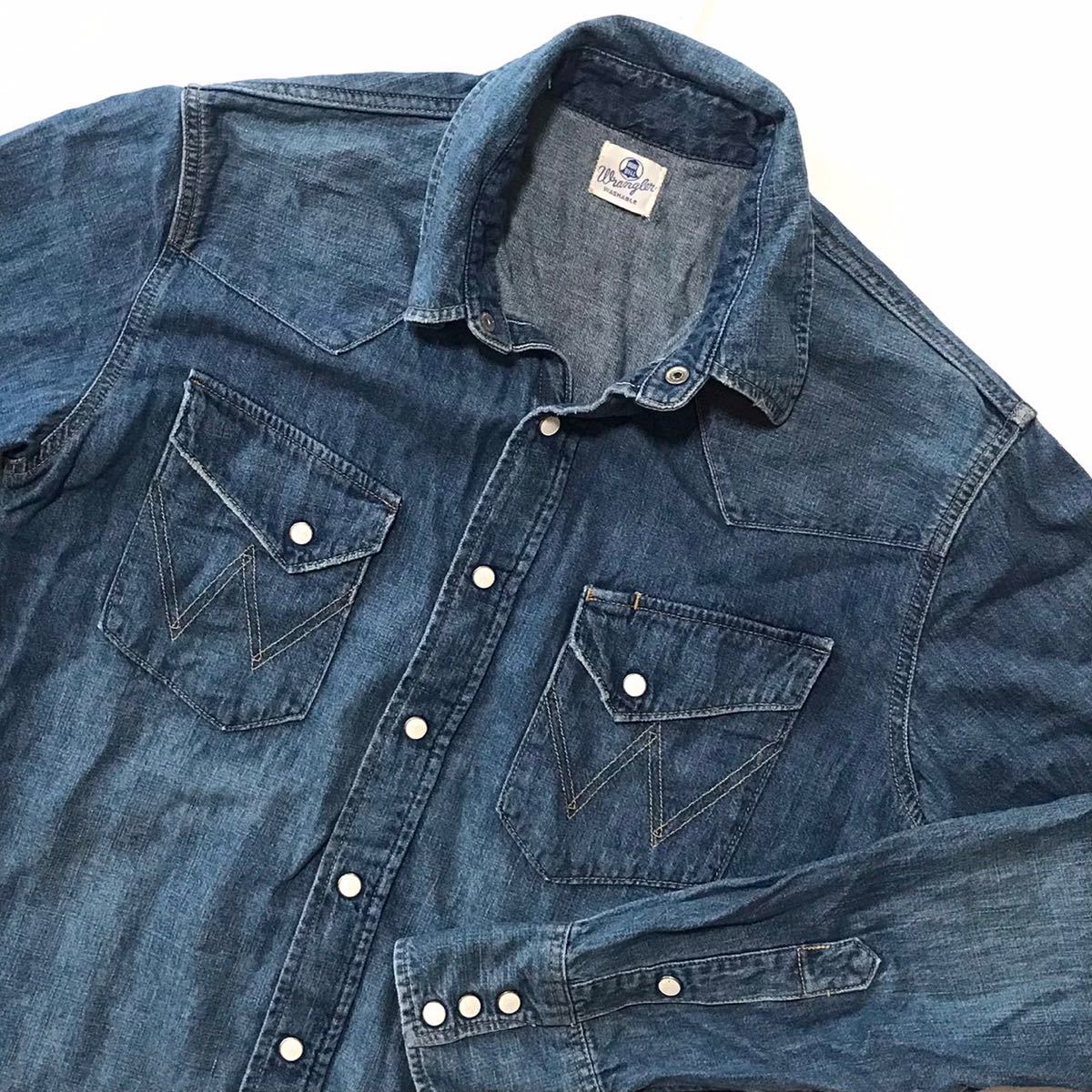 縦ベル Wrangler 50s ラングラー 老舗 USA デニム 漢のアメカジ S
