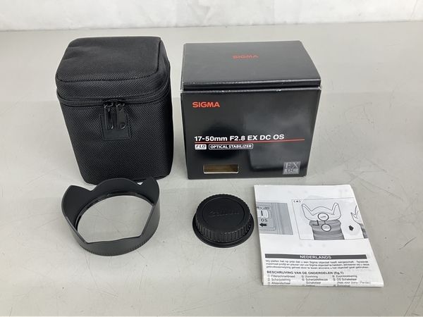 SIGMA 17-50mm F2.8 EX DC OS HSM 一眼レフ カメラ レンズ ジャンク