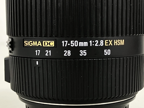 SIGMA 17-50mm F2.8 EX DC OS HSM 一眼レフ カメラ レンズ ジャンク