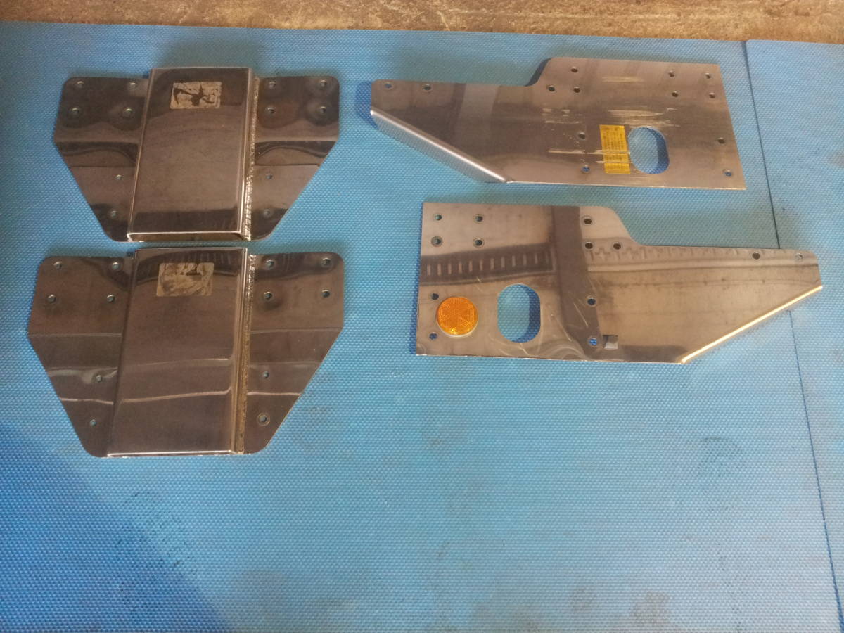 レトロ　 デコトラ　ステンレス　 ウイングガゼット　4枚セット R5-10-9