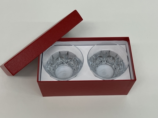 バカラ 2023 Baccarat エクラ ペアグラス 2023年刻印 イヤー バカラ 2023 Baccarat エクラ ペアグラス 2023年刻印 イヤー