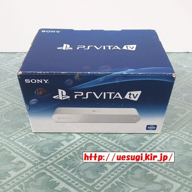 PSVitaTV VTE-1000 本体.メモカ付☆箱有.動作確認済☆ PlayStation Vita TV