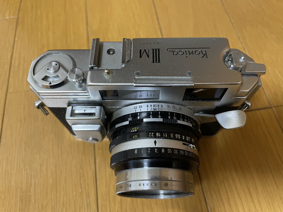 KONICA IIIM 3M レンジファインダー フィルムカメラ レトロ ジャンク 