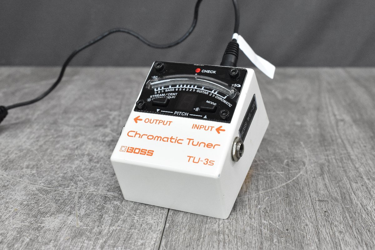 ◇s3906 中古品 BOSS ボス チューナー Chromatic Tuner TU-3S ◇s3906