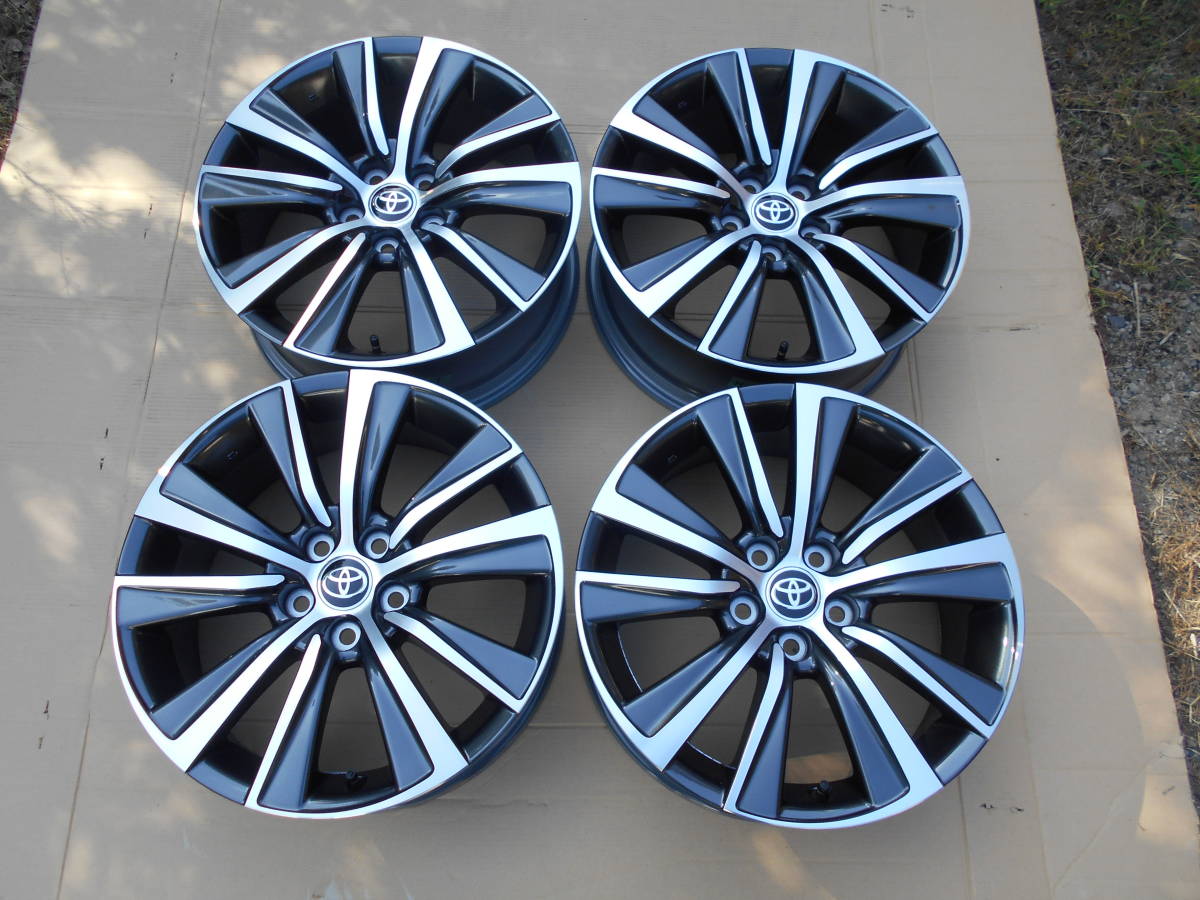 トヨタ ハリアー80系 純正ホイール 4本 225\u204460\u204418インチ 