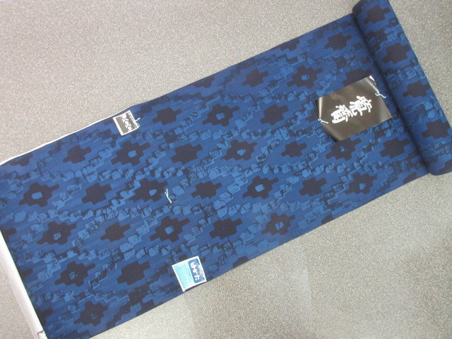 【彩】◆◆新古品◆◆浴衣反物　未仕立て　23-1011-9