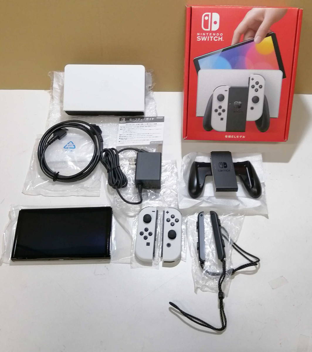 同梱不可/ジャンク】Nintendo Switch 有機ELモデル ホワイト