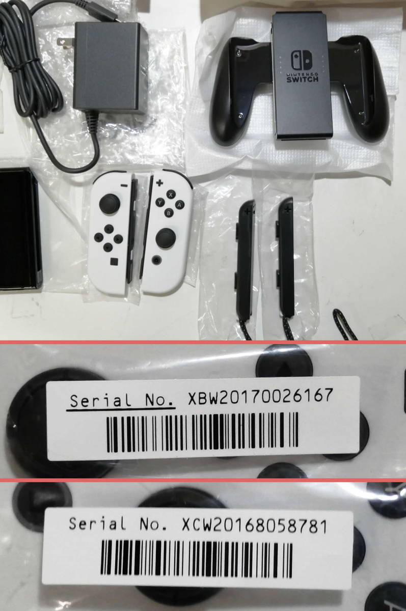 同梱不可/ジャンク】Nintendo Switch 有機ELモデル ホワイト