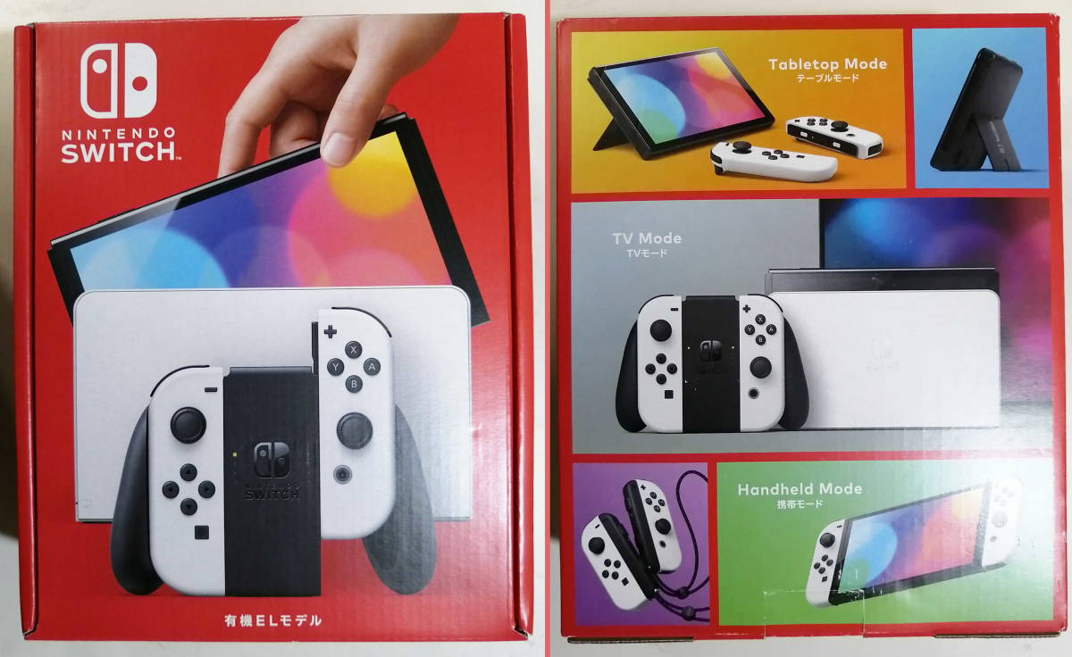 【ジャンク】Nintendo Switch（有機ELモデル）本体のみ（ホワイト） 同梱不可/ジャンク】Nintendo Switch 有機ELモデル ホワイト