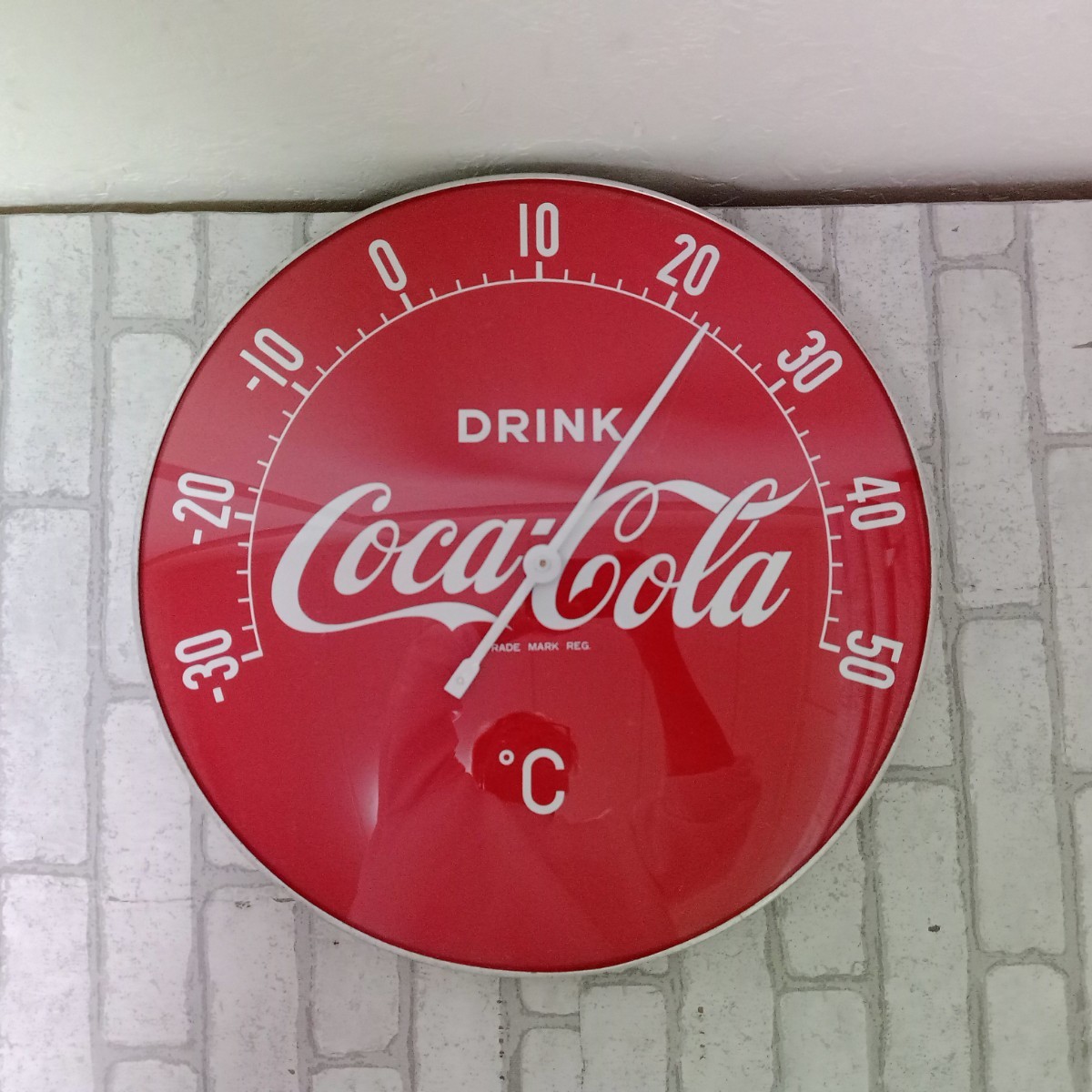 アメリカ製 Coca-Cola 温度計 看板POP ビンテージ アメリカ製 Coca-Cola 温度計 看板POP ビンテージ 【公式通販】