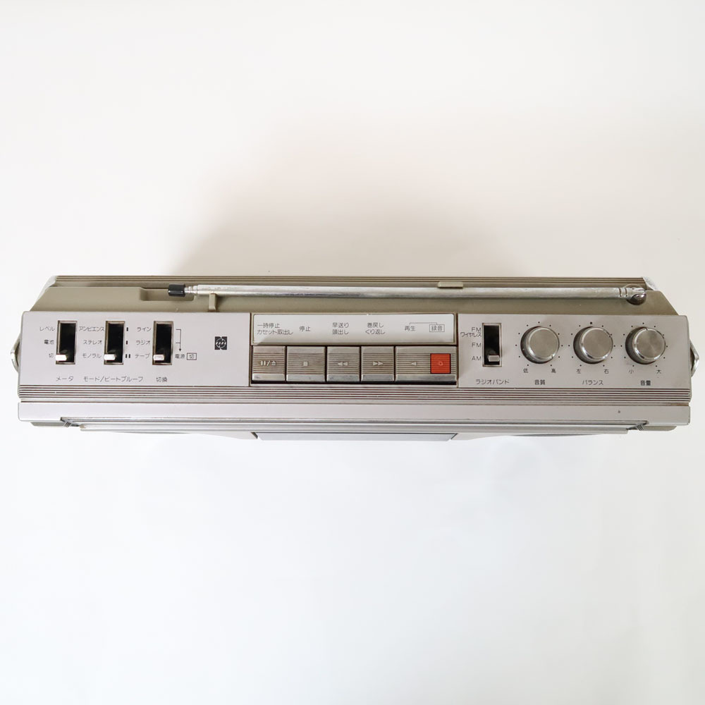 NATIONAL PANASONIC カセットプレーヤー レトロ 昭和レトロ National