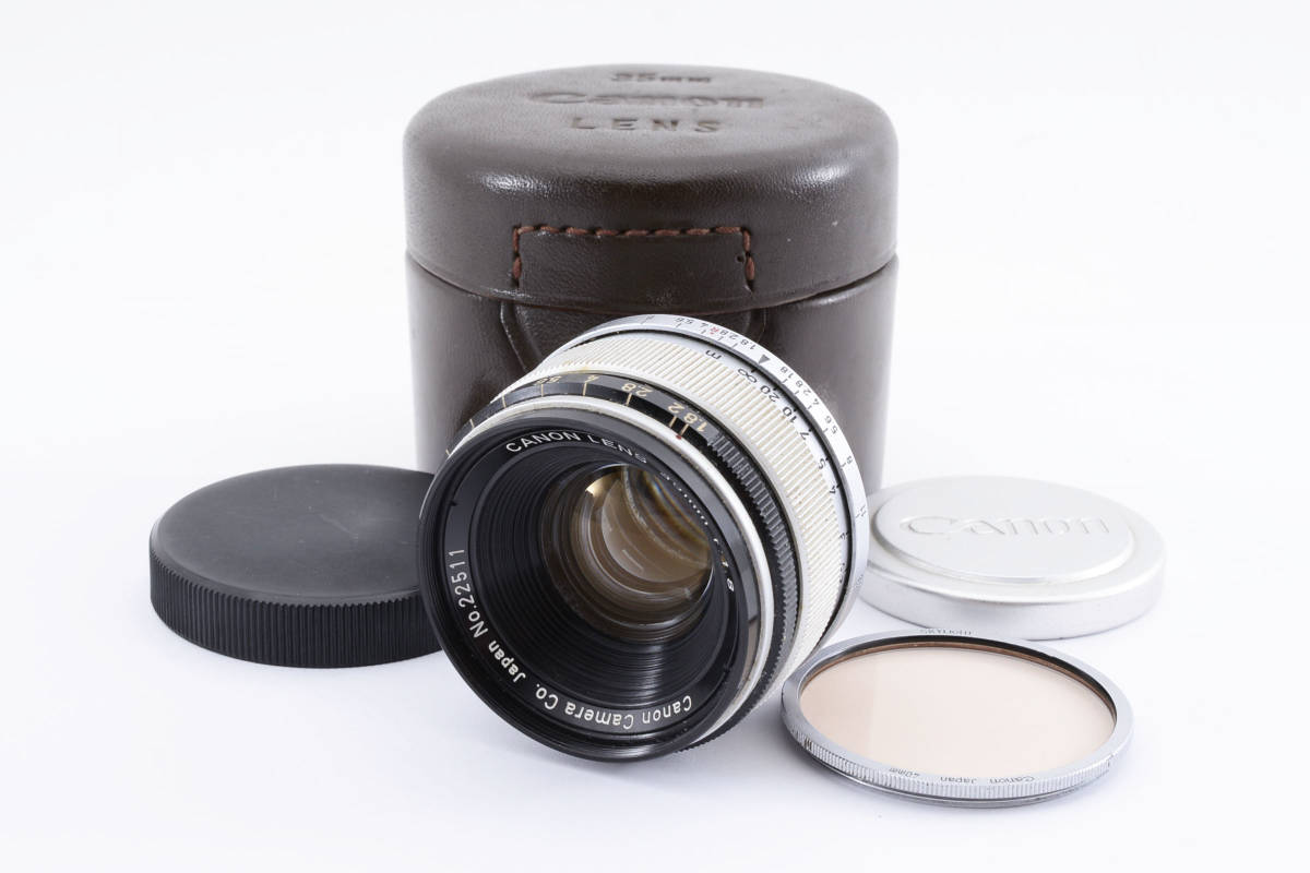 【美品】Nikon 24-50mm f/4-6.3 レンズフィルター付き ☆良品☆CANON LENS 35mm F1.8 キヤノン Lマウント L39 キャノン #70