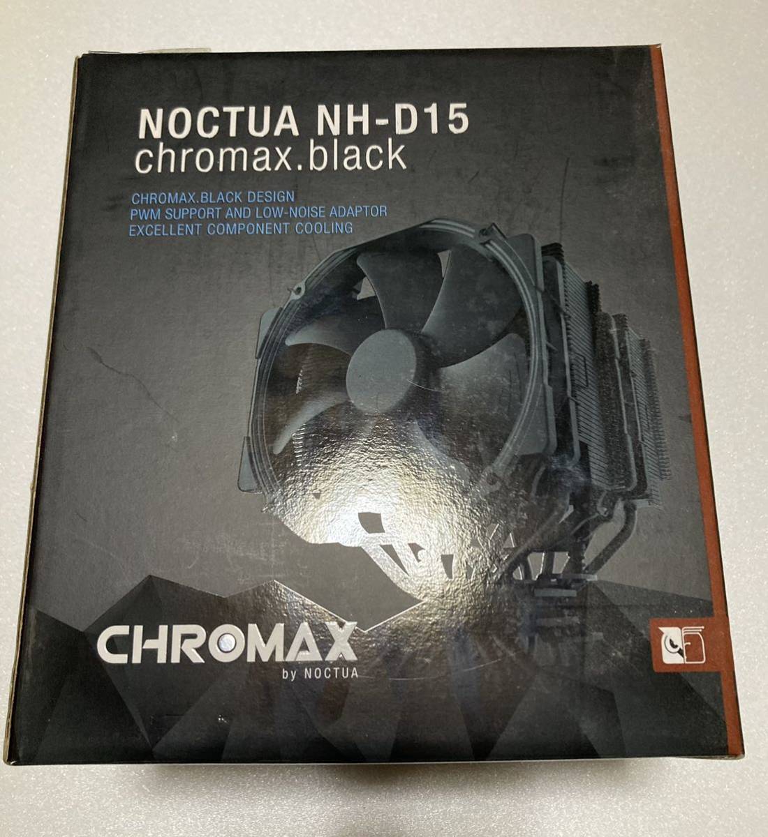 Back in Noctua NH-D15 chromax.black ハイエンド CPUクーラー ツイン