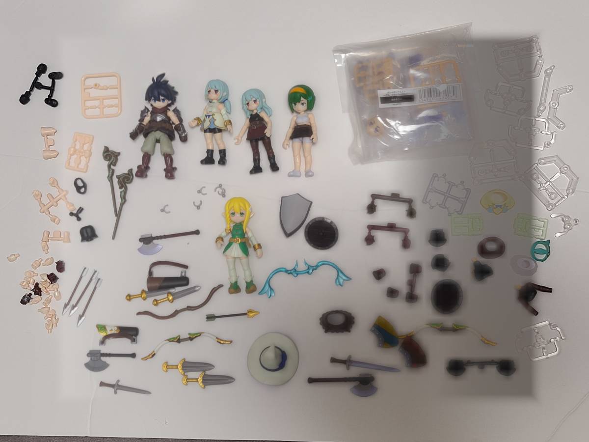 開封品　ガシャポンクエスト1弾～2弾　セット
