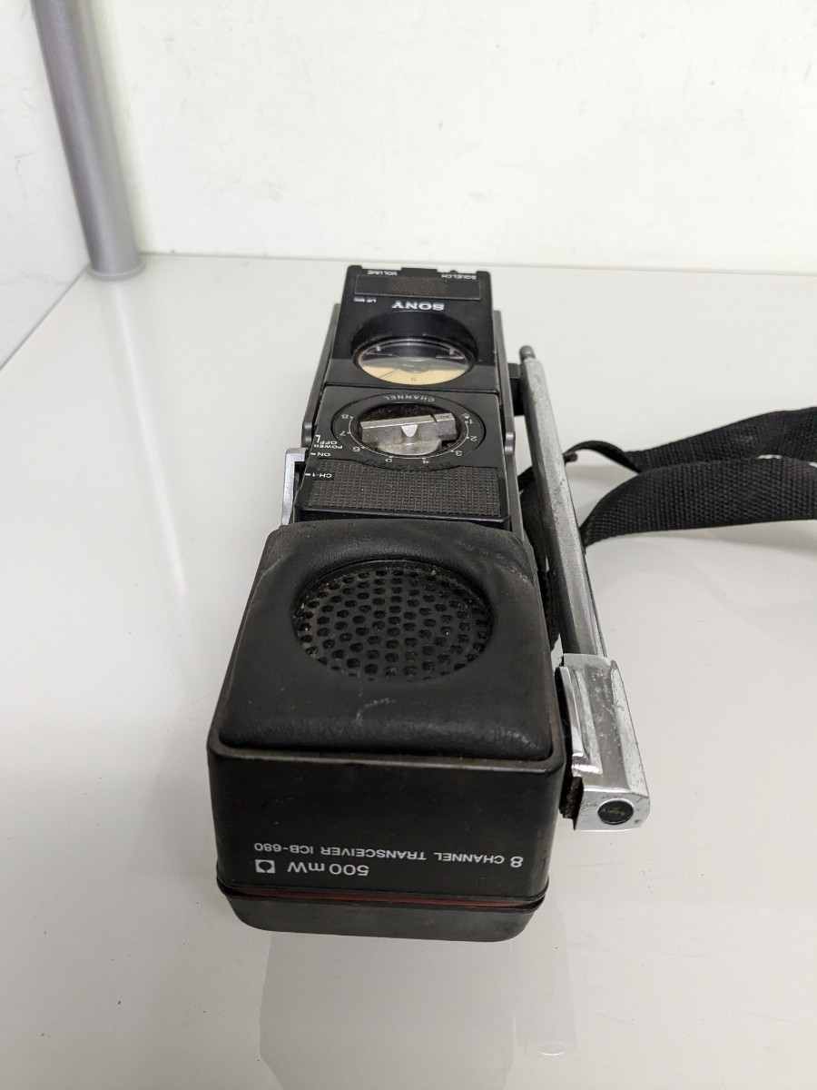 SONY ICB-680 市民ラジオ　CB無線　トランシーバー　通電確認済み SONY ICB-680 SONY ICB-680 市民ラジオ CB無線 トランシーバー 通電