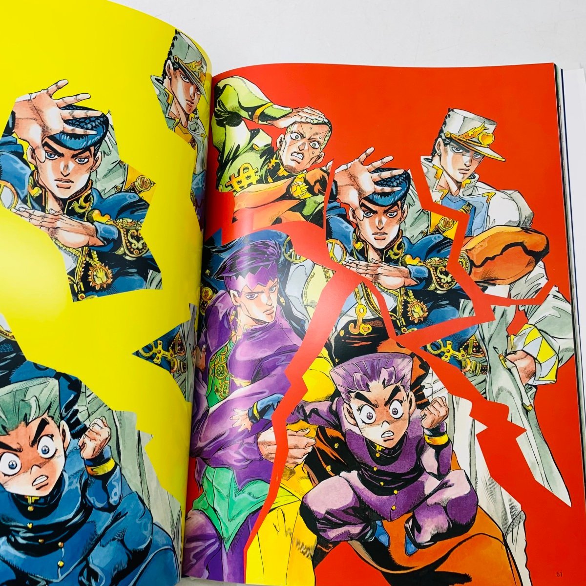 中古品 集英社 ジョジョの奇妙な冒険 JOJO A-GO!GO! 荒木飛呂彦 画集 