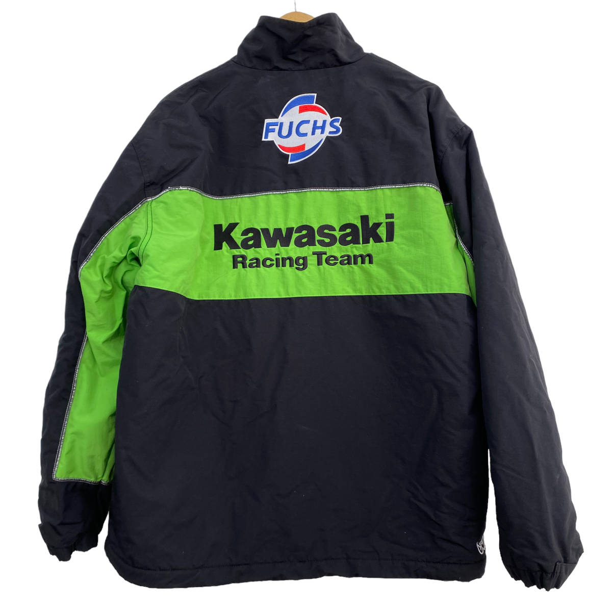 Kawasaki Racing Team ジャケット 黒・緑