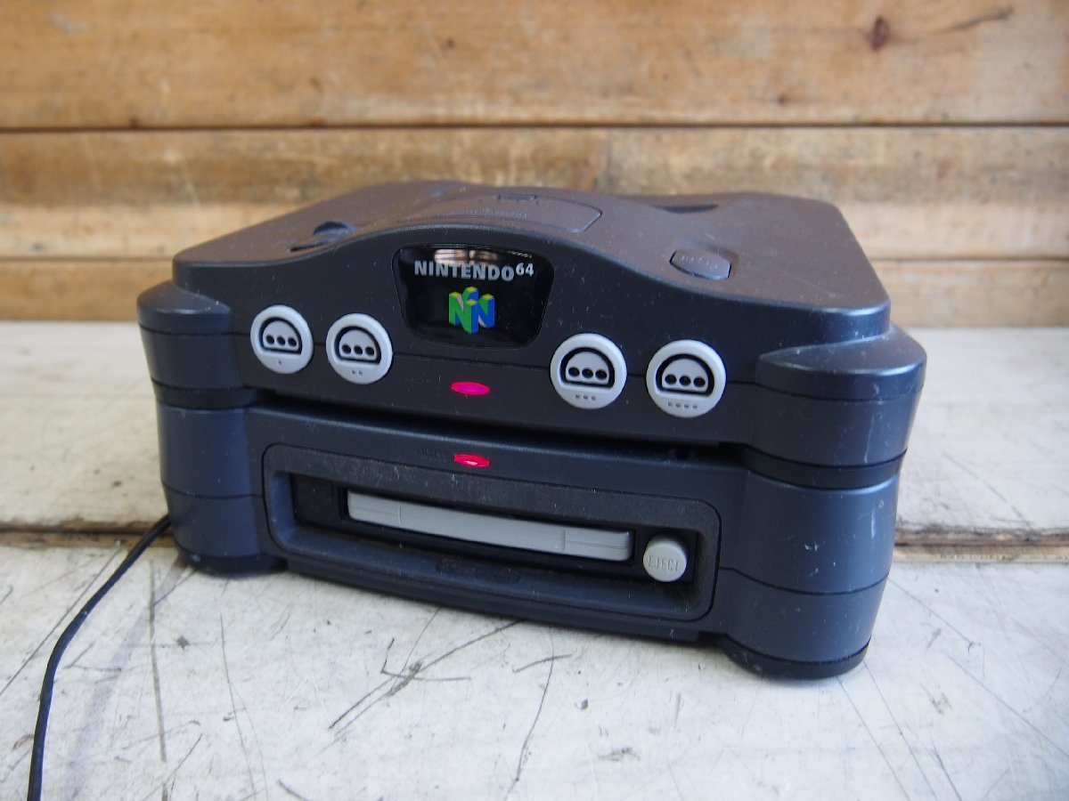 ☆【1F1011-16】 Nintendo 任天堂 ニンテンドー64DD NUS-010 通電のみ 