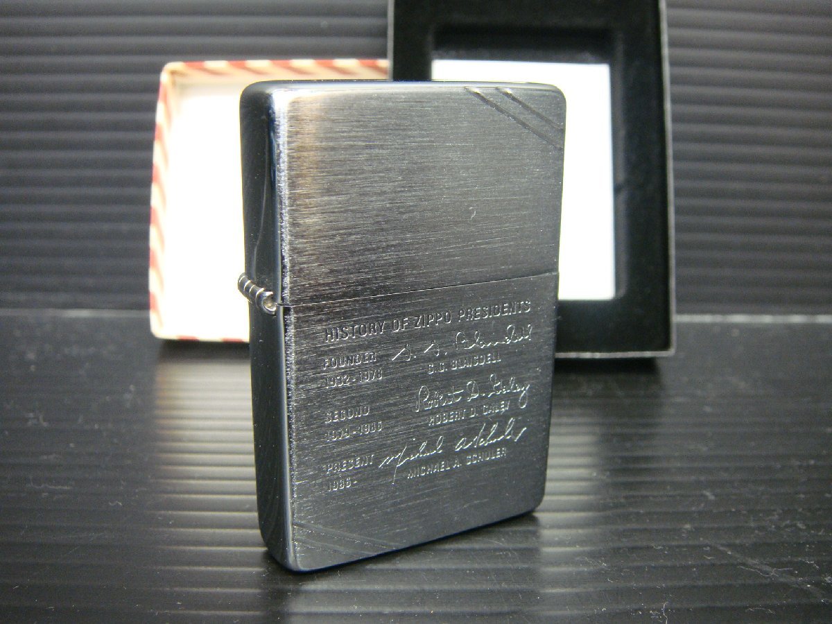 ZIPPO ヒストリー・オブ・ジッポー・プレジデント スターリング 